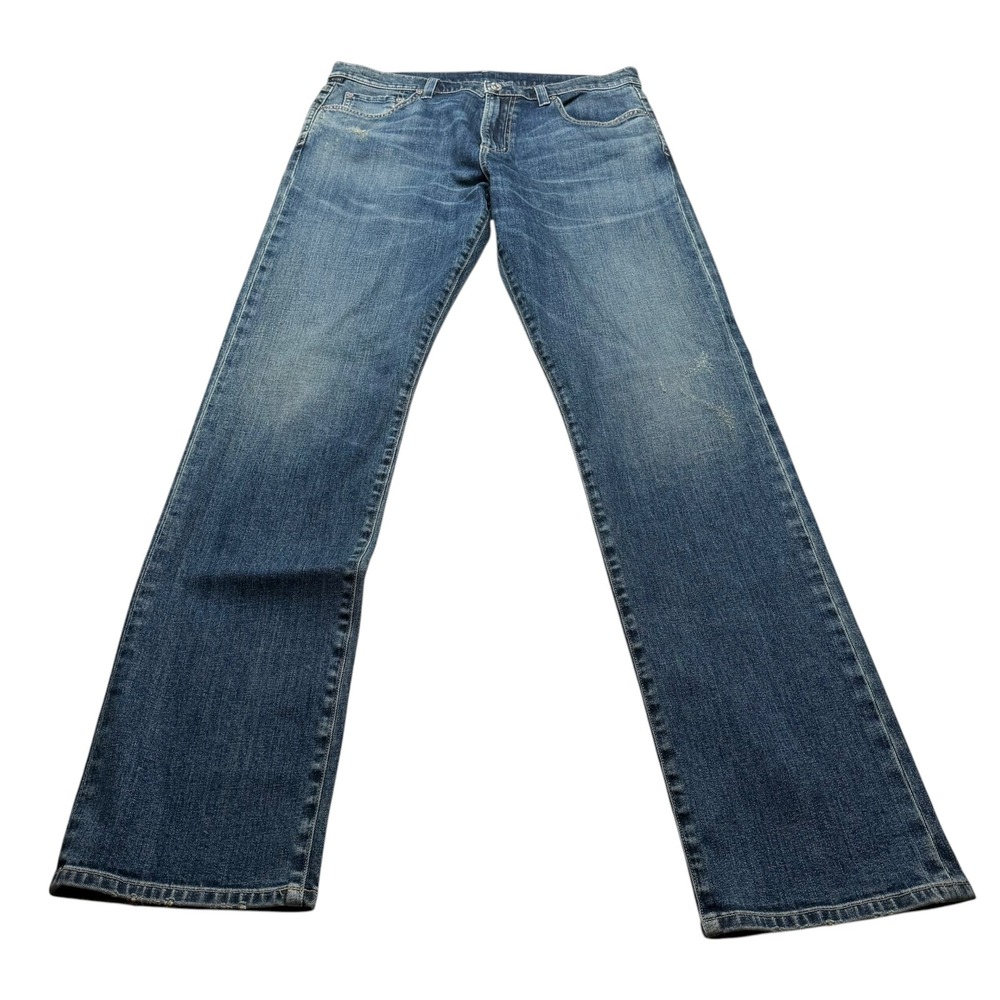 CITIZENS OF HUMANITY Slim Straight Distressed Jeans Blue Arlington Men's Size 32
